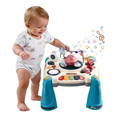 Mesa Musical Espacial para Bebés 1-3 Años – Con Proyector de Estrellas