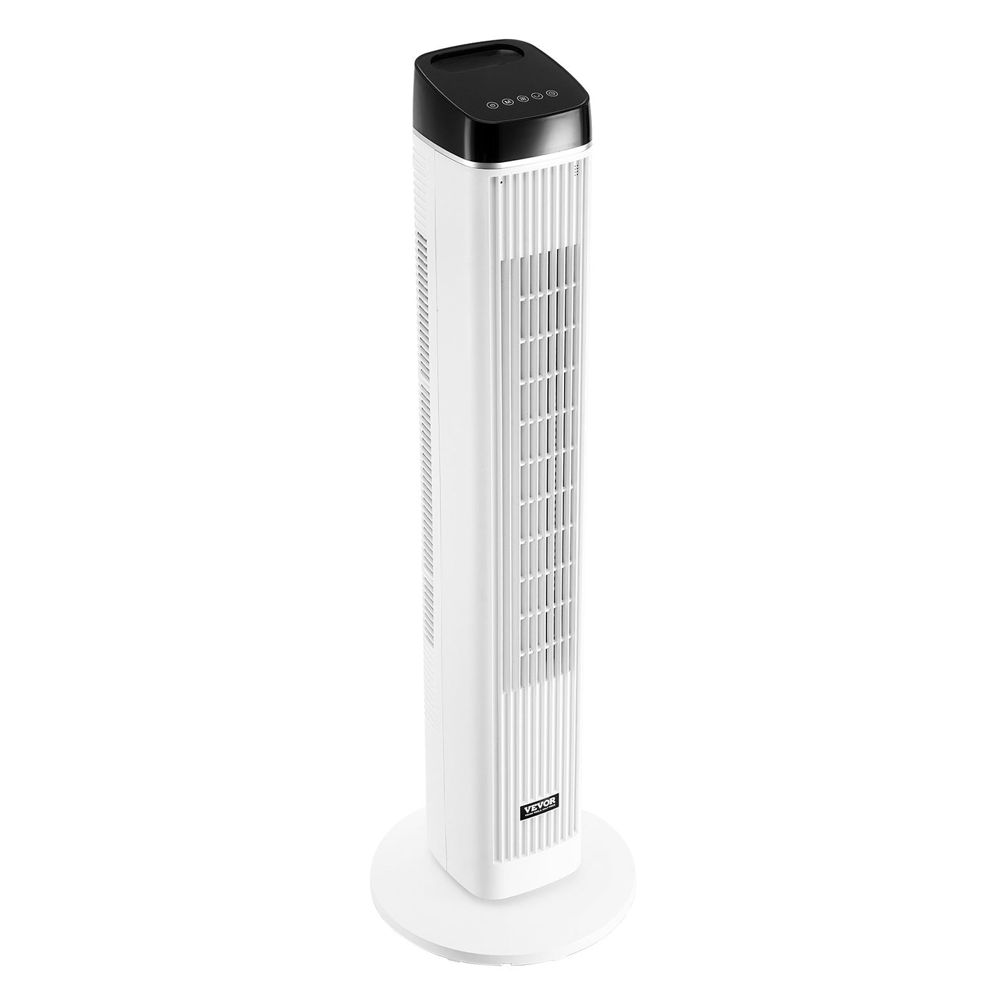 Ventilador de torre, ventilador de piso silencioso Velocity de 22 ft/s, ventiladores oscilantes de 70° para